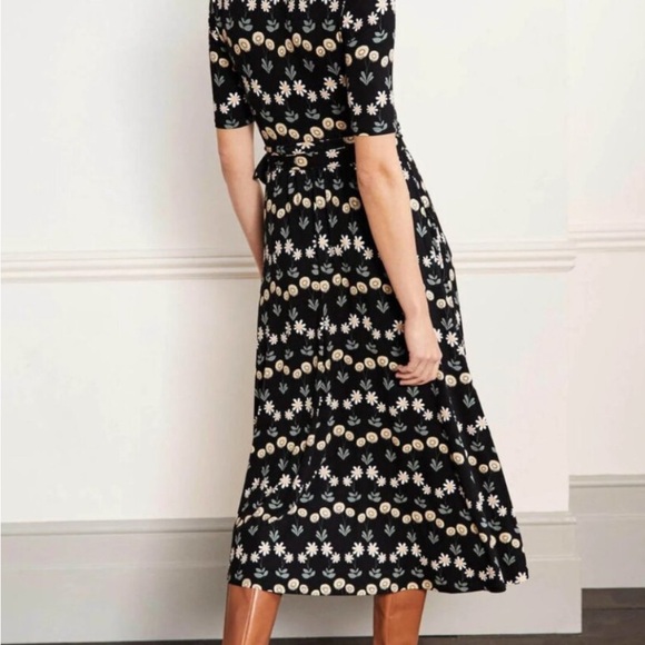 Boden Jersey Wrap Dress - Picture 3 of 6